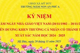 KỶ NIÊM 43 NĂM NGÀY NHÀ GIÁO VIỆT NAM (20/11/1982 - 20/11/2025)